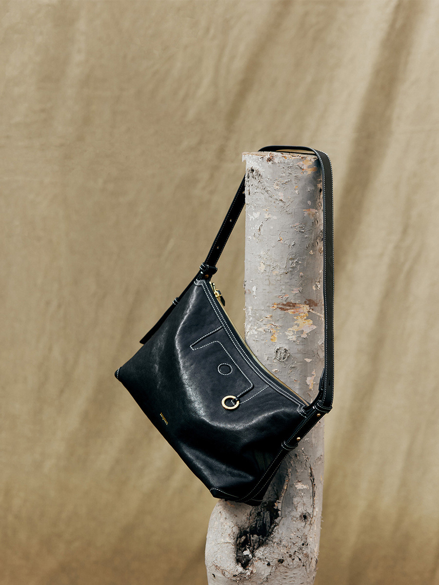 DEEPKEE 植鞣ぎゅうか通勤腋包饺子包 B24XJ29X03-34CS號