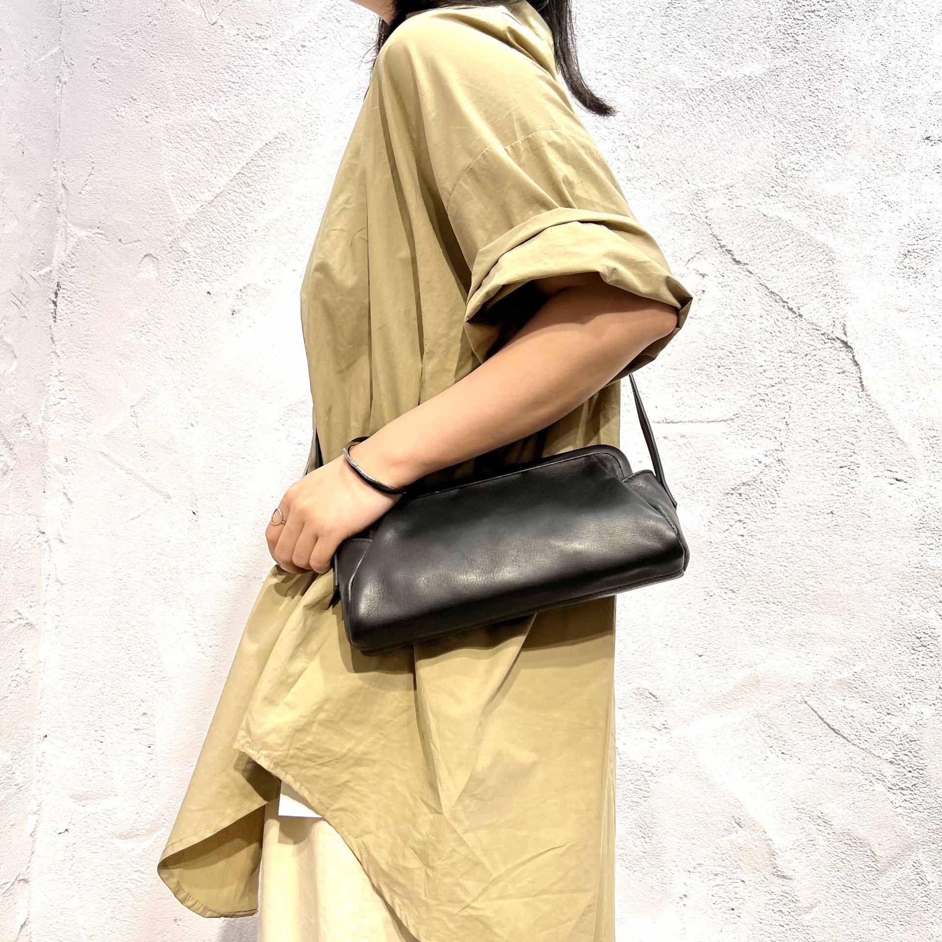 DEEPKEE 頭層牛皮手工金口包1380號