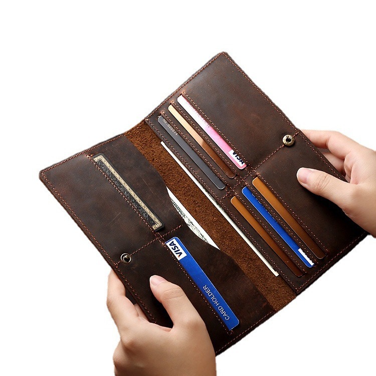 DEEPKEE 真皮多卡位錢夾 FX-223-1 號