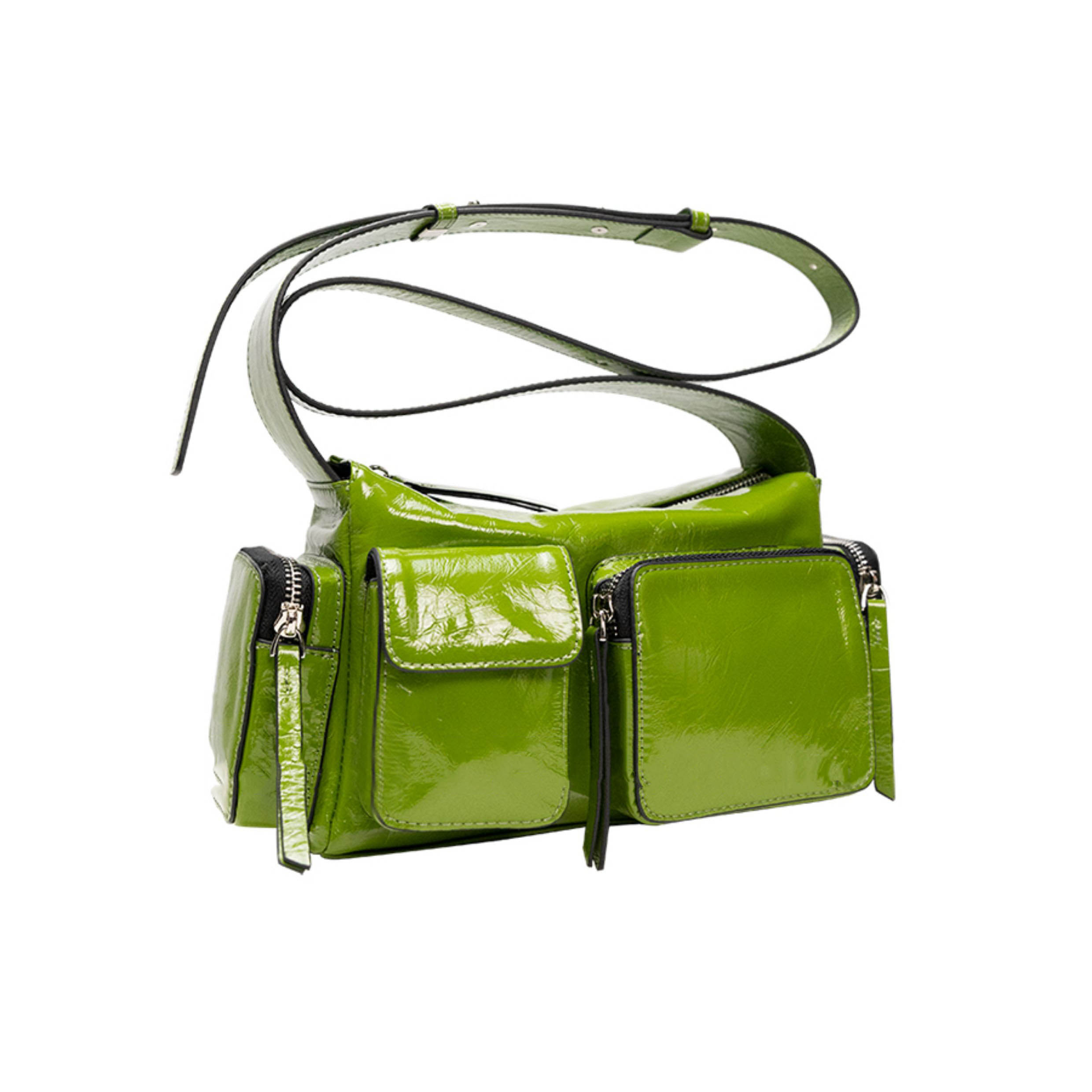 DEEPKEE-芭蕾因雾 头层牛皮单肩包 BL-69399號