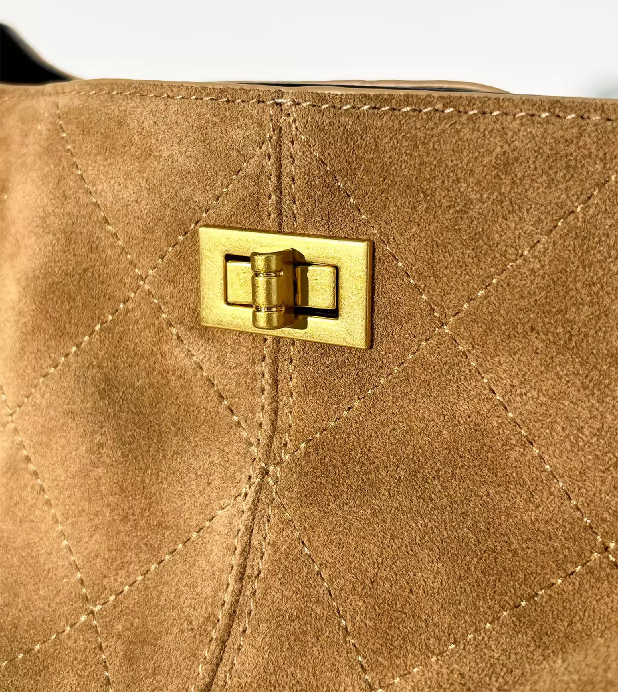 DEEPKEE 加工の牛革を使用 撞色腋下包 6275號