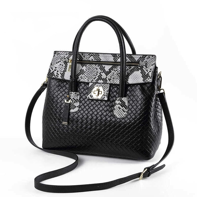 DEEPKEE-時尚皮革手提包 E0073號