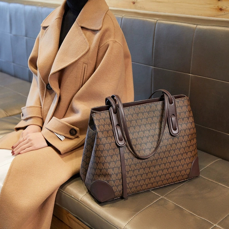 DEEPKEE-簡約真皮手提包 802號