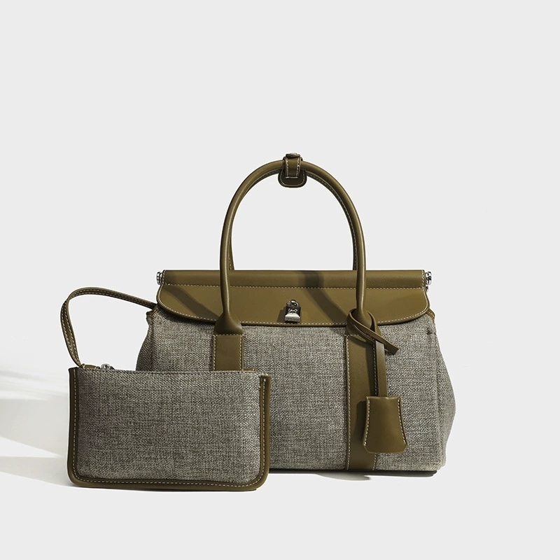 DEEPKEE-輕奢真皮手提公事包 17920號