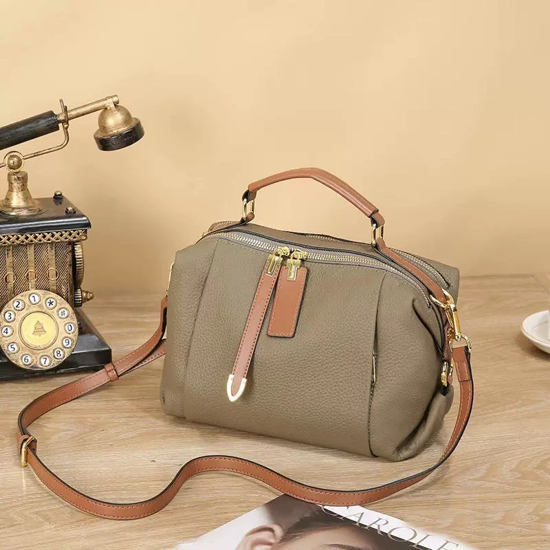 DEEPKEE-頭層牛皮枕頭包 5502 號