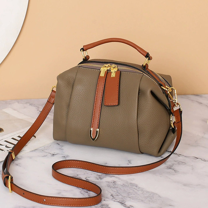 DEEPKEE-頭層牛皮枕頭包 5502 號