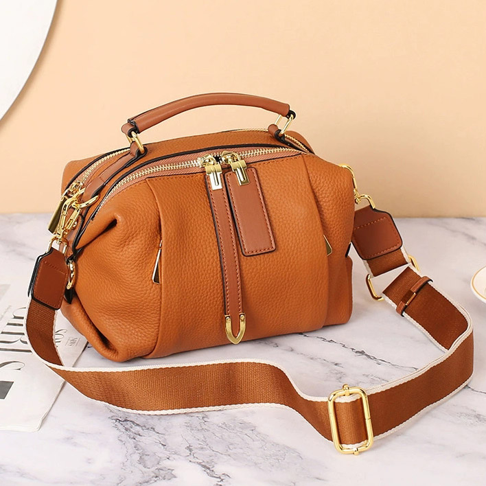 DEEPKEE-頭層牛皮枕頭包 5502 號