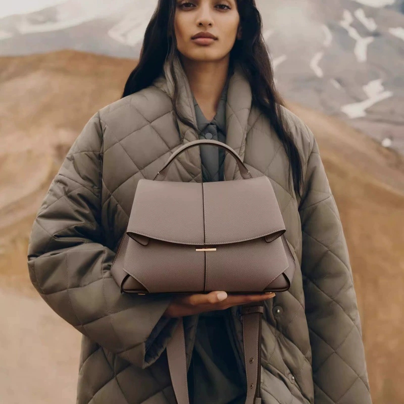 DEEPKEE-微笑包法國波靈恩小眾真皮女包 YY-8132 號