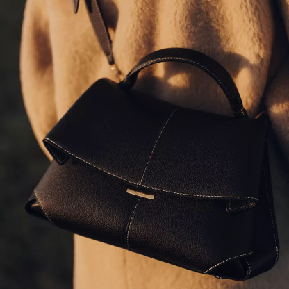 DEEPKEE-微笑包法國波靈恩小眾真皮女包 YY-8132 號