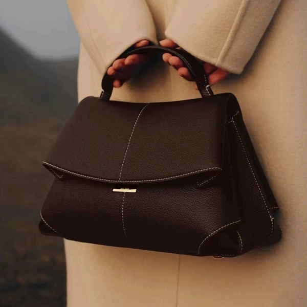 DEEPKEE-微笑包法國波靈恩小眾真皮女包 YY-8132 號