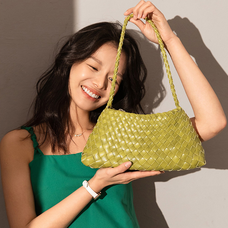 DEEPKEE-手工編織包款度假菜籃子女包 CR20 號