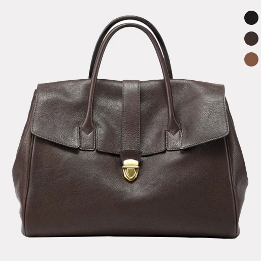 DEEPKEE-植鞣牛皮女士手提包 8630 號