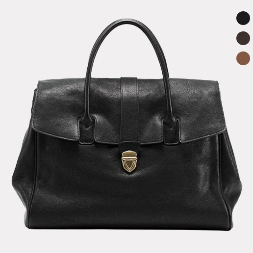 DEEPKEE-植鞣牛皮女士手提包 8630 號