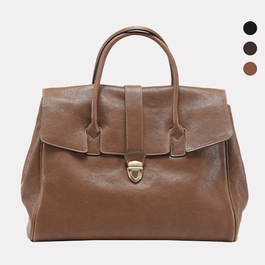 DEEPKEE-植鞣牛皮女士手提包 8630 號