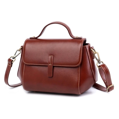 DEEPKEE-牛皮貝殼女包 7143-D 號