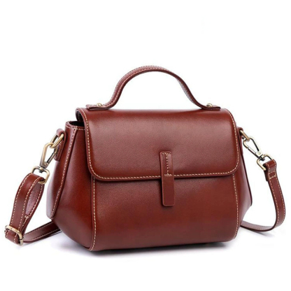 DEEPKEE-牛皮貝殼女包 7143-D 號