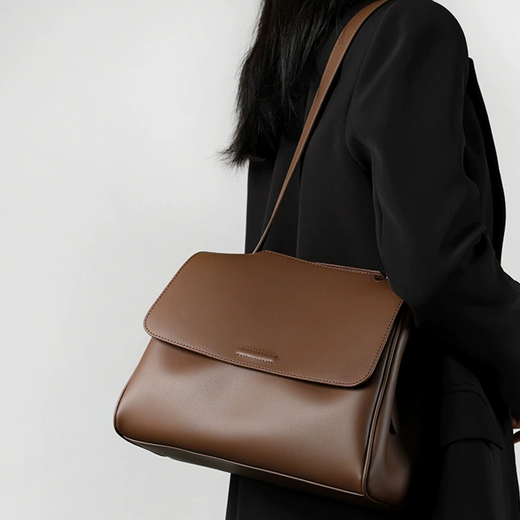 DEEPKEE-大容量真皮手提包斜揹包 5903 號