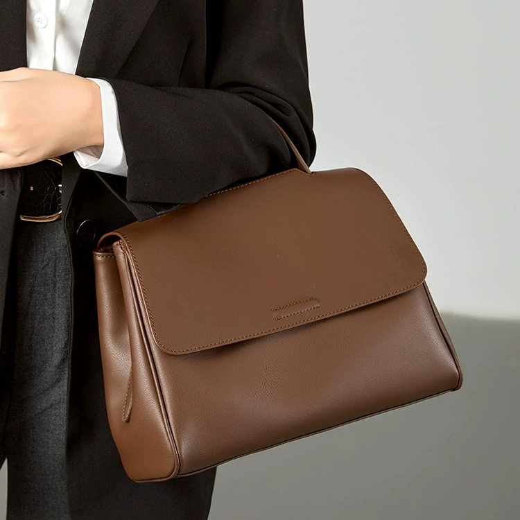 DEEPKEE-大容量真皮手提包斜揹包 5903 號