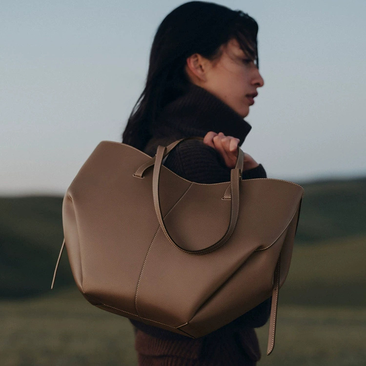 DEEPKEE-翅膀包 Cyme 牛皮手提包 5969 號