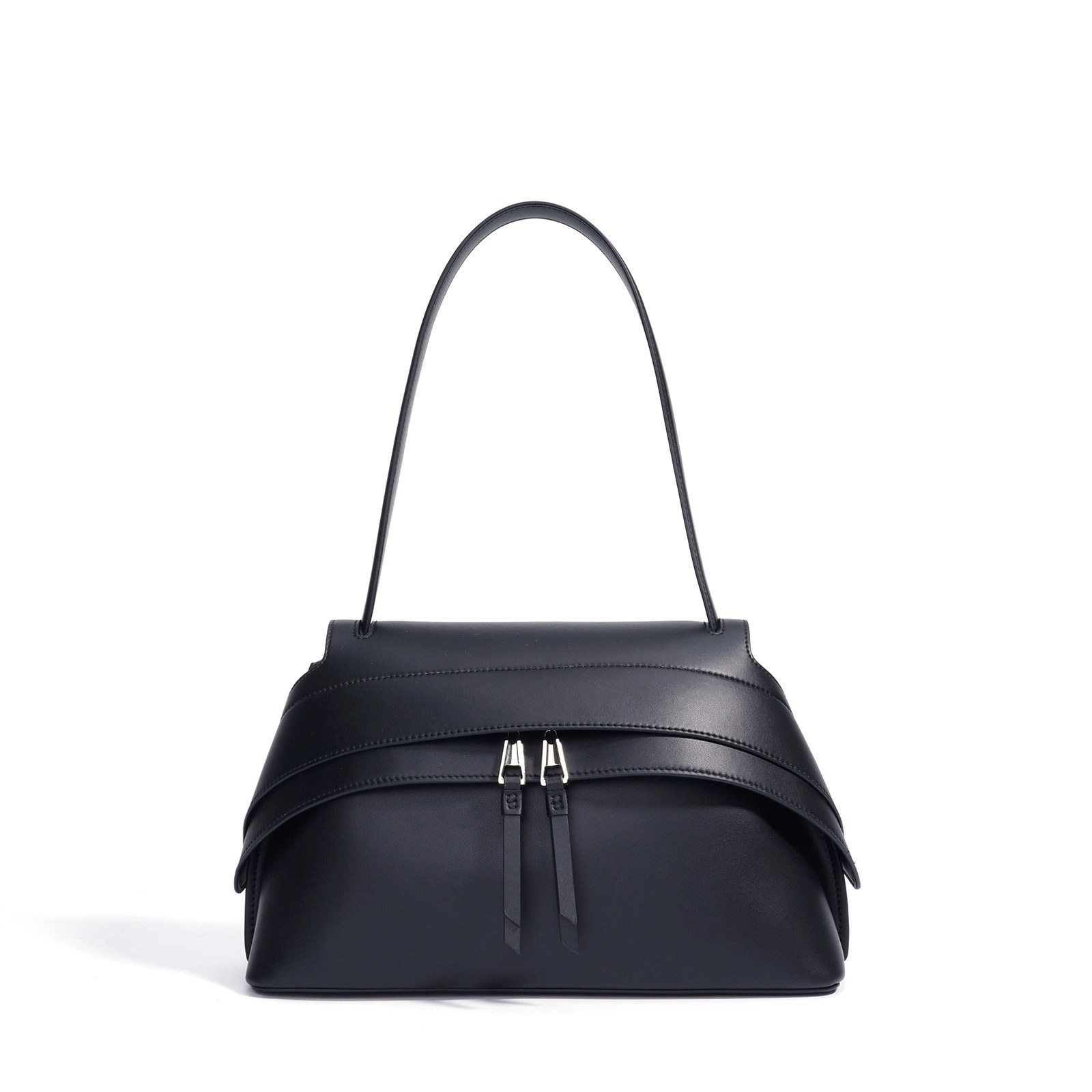 DEEPKEE-真皮百搭時尚個性大嘴包 XA2018 號