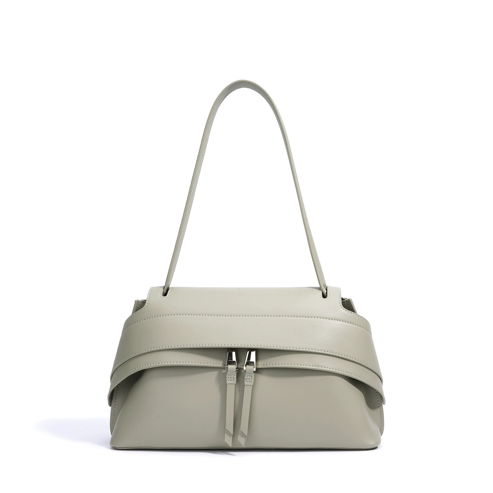 DEEPKEE-真皮百搭時尚個性大嘴包 XA2018 號