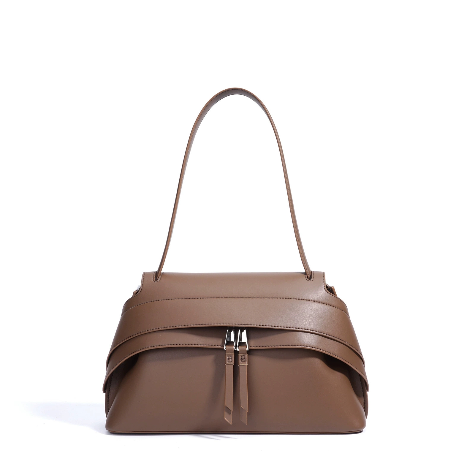 DEEPKEE-真皮百搭時尚個性大嘴包 XA2018 號