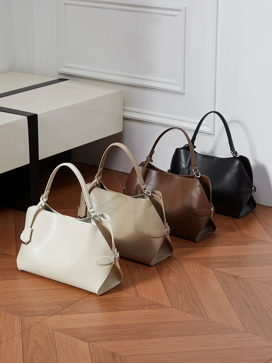 DEEPKEE-真皮高級感手提包 3067 號