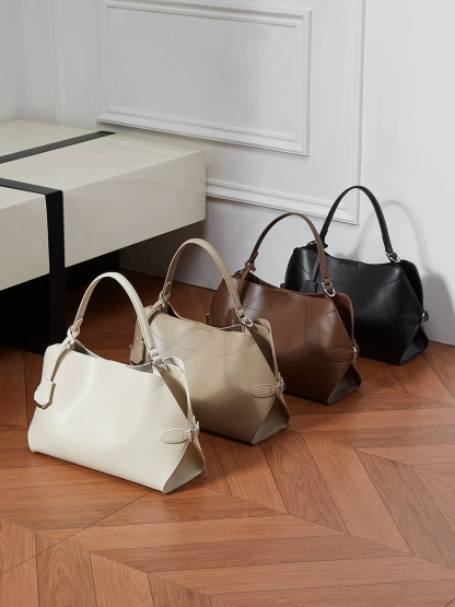 DEEPKEE-真皮高級感手提包 3067 號