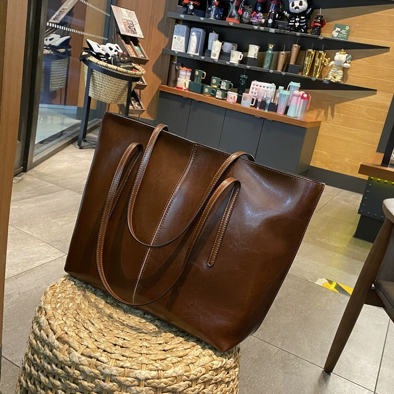 DEEPKEE-油蠟皮時尚百搭腋下包 0811 號