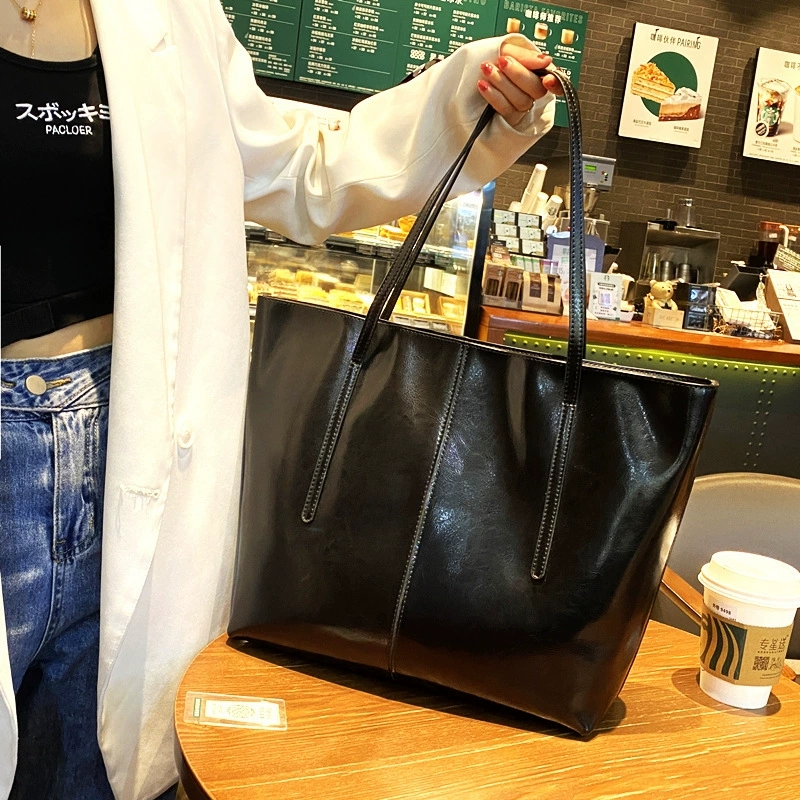 DEEPKEE-油蠟皮時尚百搭腋下包 0811 號