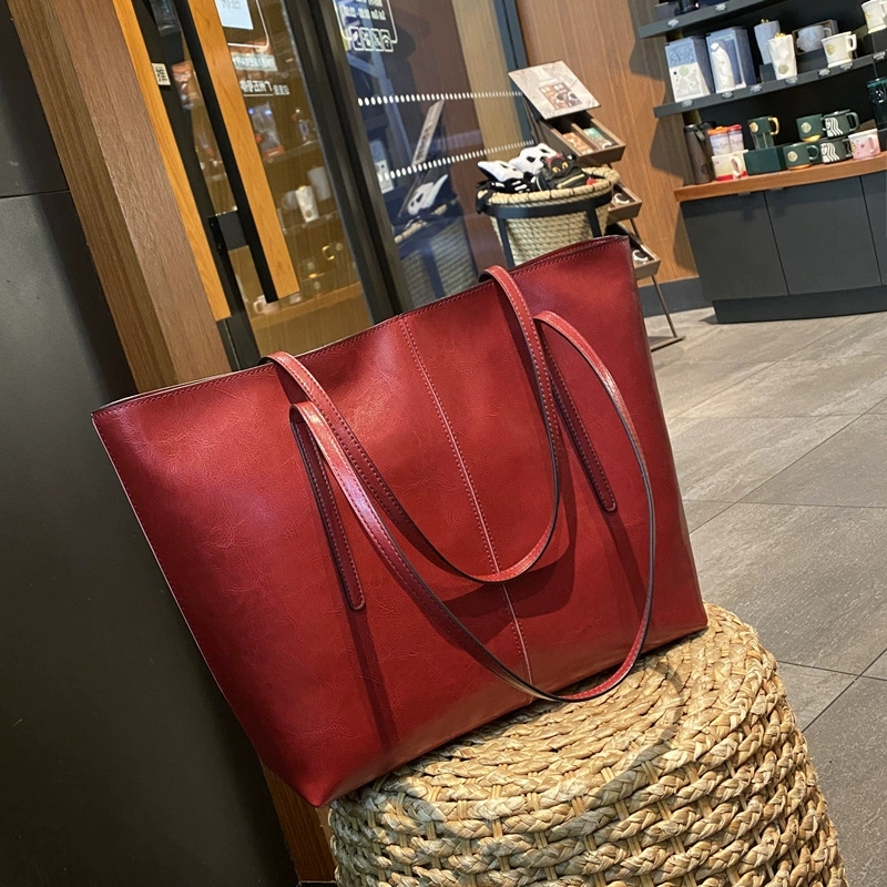 DEEPKEE-油蠟皮時尚百搭腋下包 0811 號