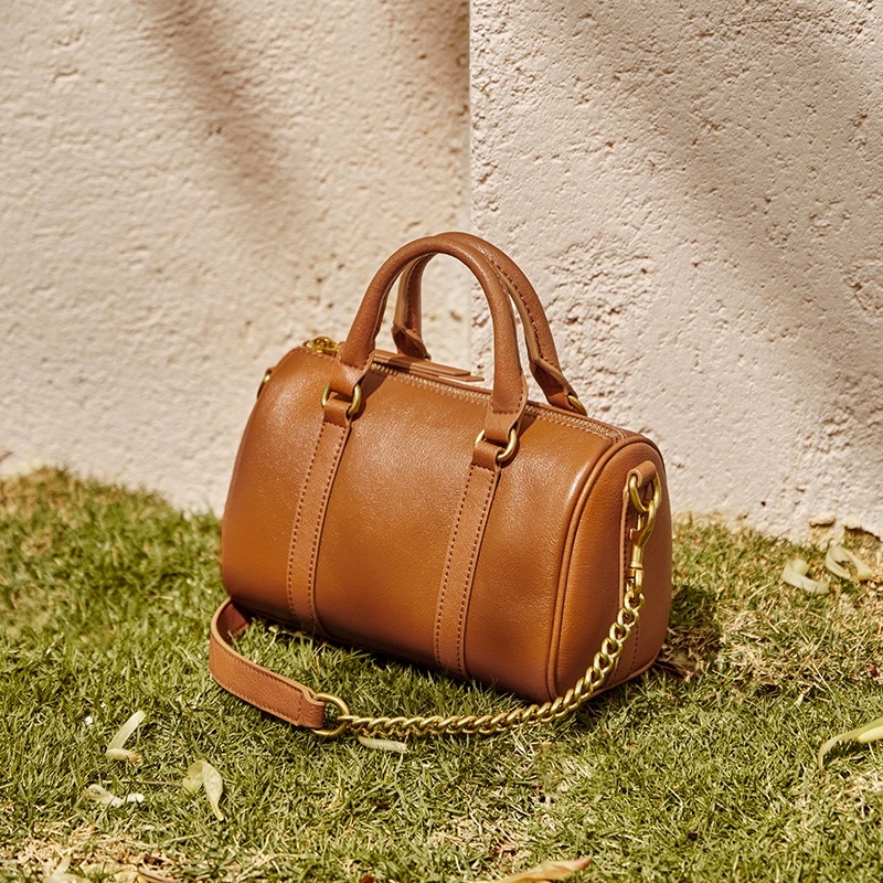 DEEPKEE 新款頭層牛皮手提包 0932 號