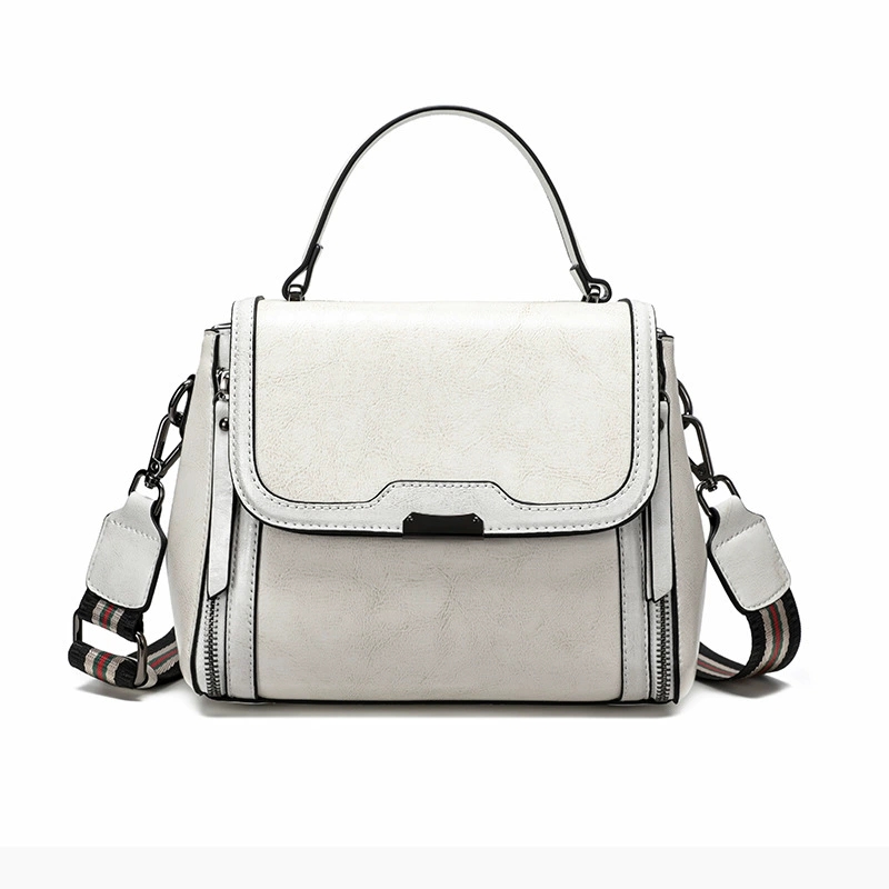 DEEPKEE 真皮レトロ手提單肩包 6241 號