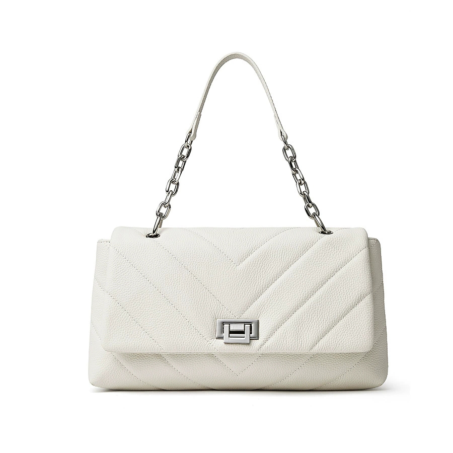 DEEPKEE シャネル真皮單肩包斜挎包女包 3169 號