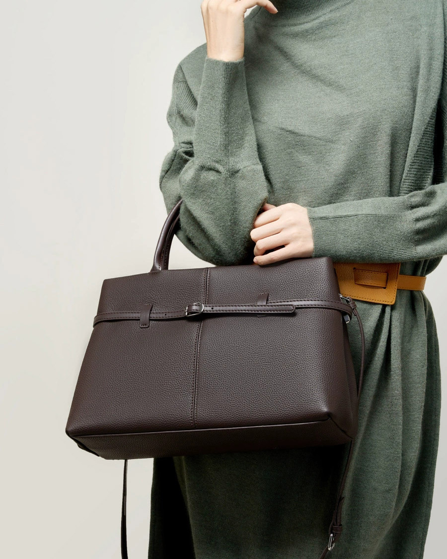 DEEPKEE 大容量真皮手提包 2953 號