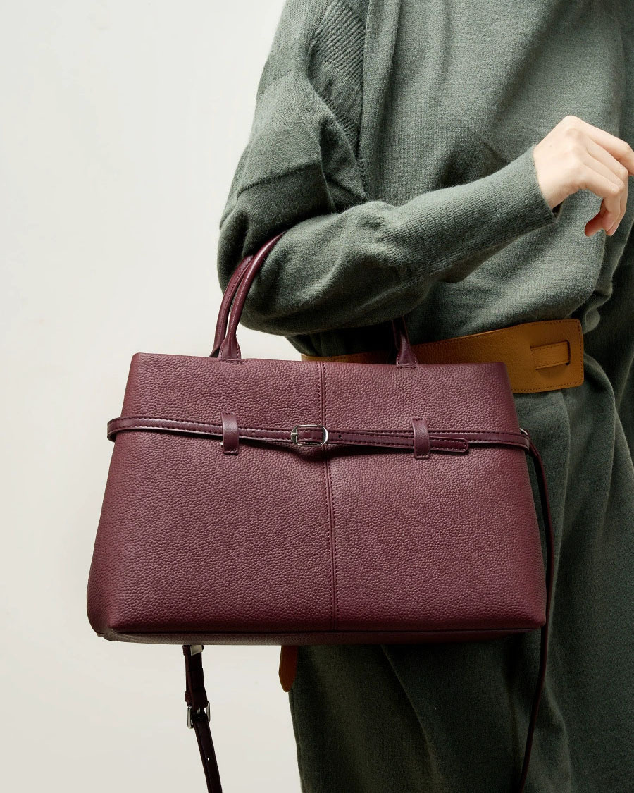 DEEPKEE 大容量真皮手提包 2953 號