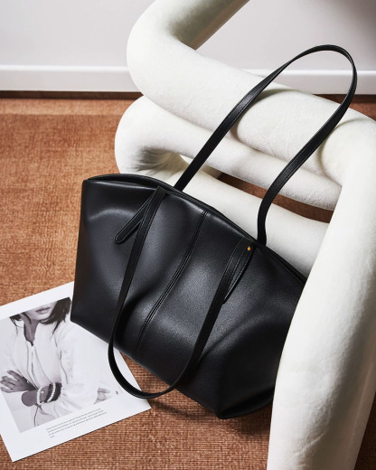 DEEPKEE 真皮休閒單肩手提大容量托特包 2567 號