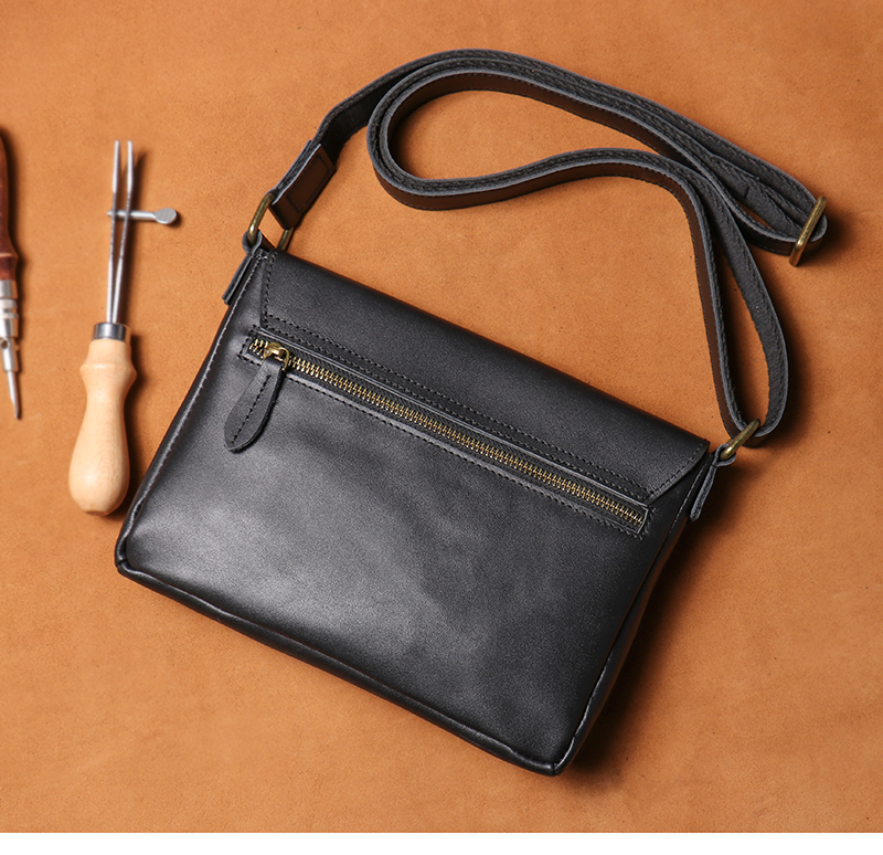 DEEPKEE 原創復古真皮斜挎包 30173 號