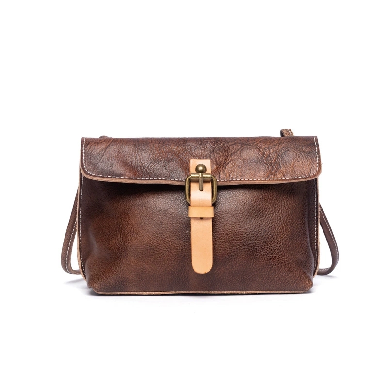 DEEPKEE 牛皮女包 手工植鞣皮小包 G018 號