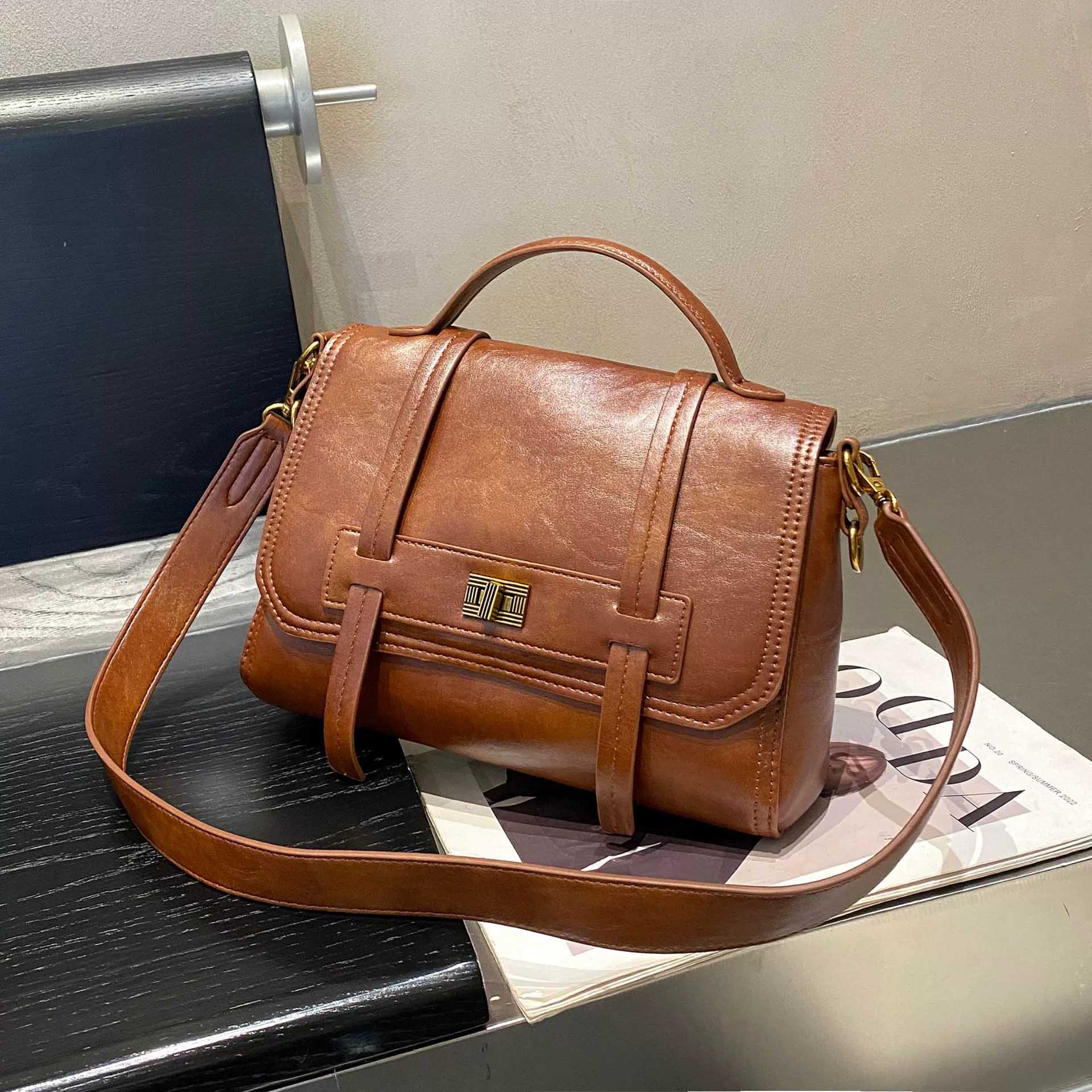 DEEPKEE 新款信封包 文藝休閒大容量單肩包 88289 號