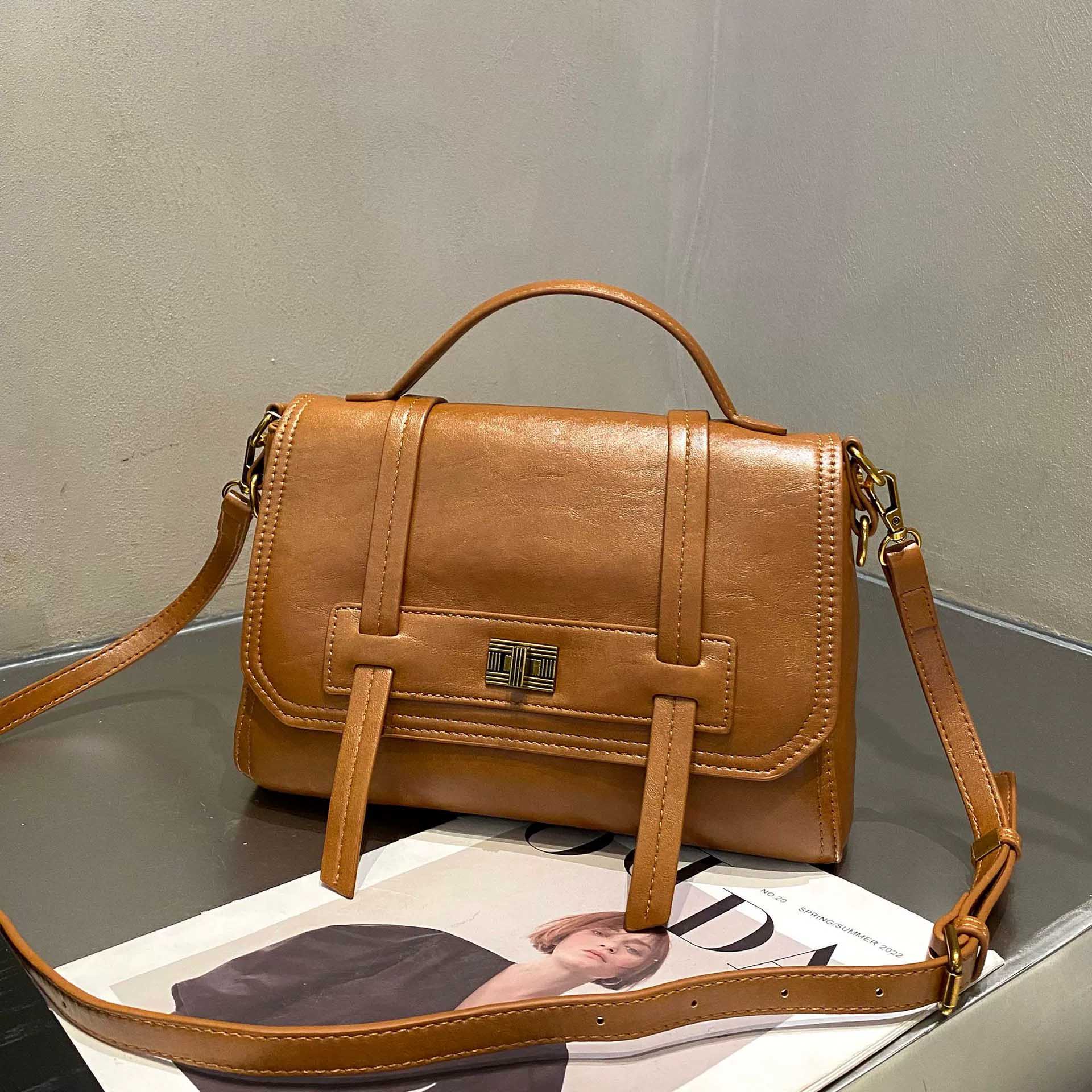 DEEPKEE 新款信封包 文藝休閒大容量單肩包 88289 號