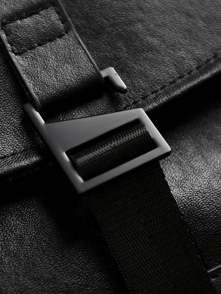 DEEPKEE 男士斜挎包 真皮防水休閒男包 9027 號