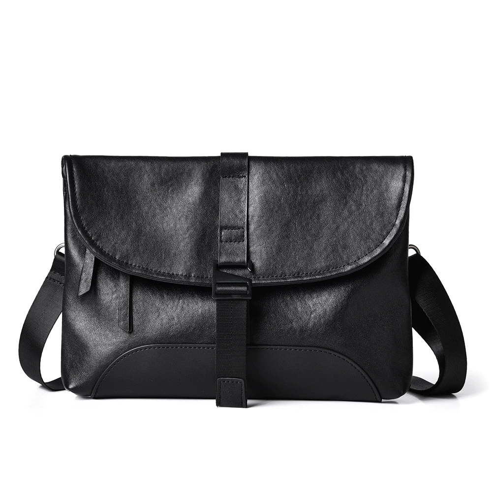 DEEPKEE 男士斜挎包 真皮防水休閒男包 9027 號