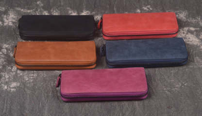 香港狄記手工製作 - 復古油皮手拿長夾 3315_1號