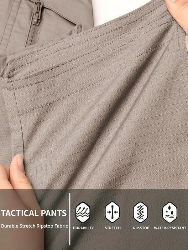 Men's Combat Training Multi-Pocket Water-Repellent Outdoor Multi-Pocket Trousers