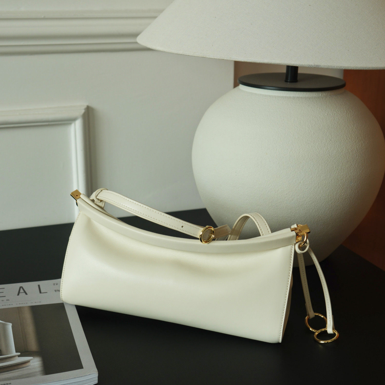 DEEPKEE 新作り牛皮夾子法棍包 EZ21 號