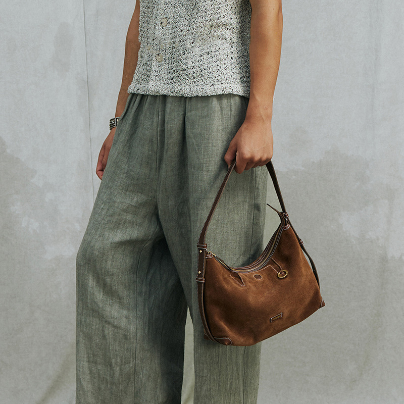 DEEPKEE BAGS hobo麂皮包 9101號