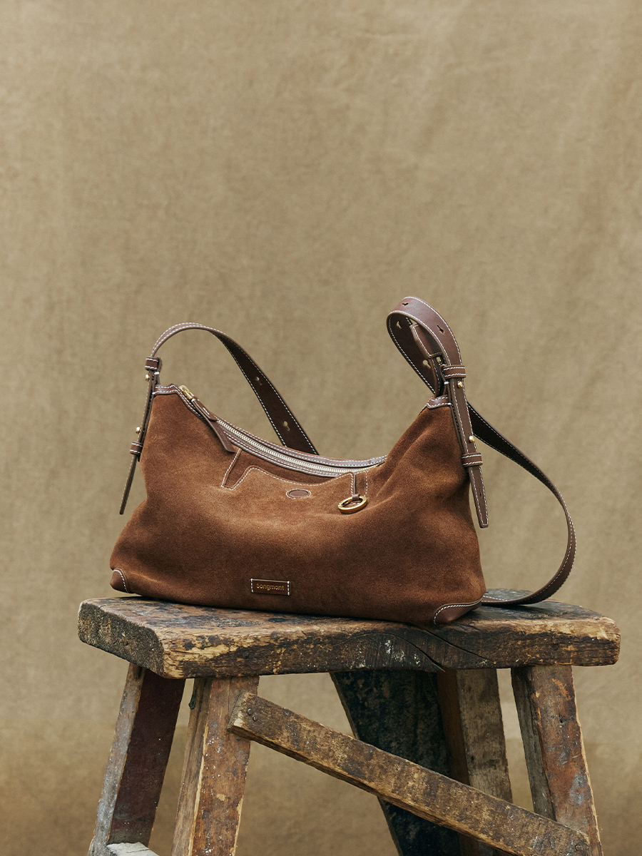 DEEPKEE BAGS hobo麂皮包 9101號