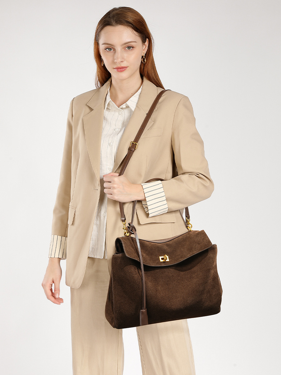 DEEPKEE Bags | 經典款 磨砂し牛革バ包包 BX6128號