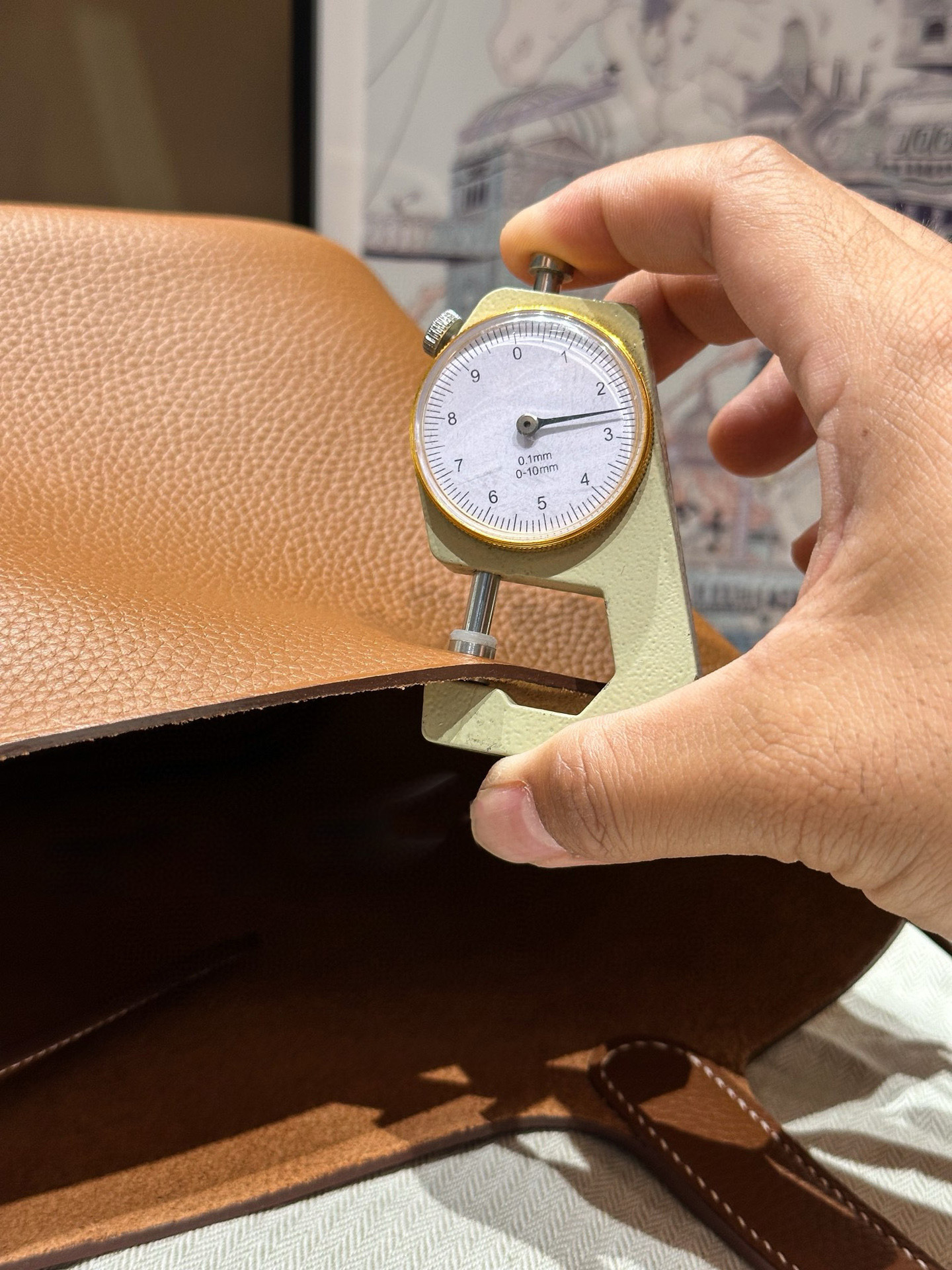 DEEPKEE 手工真皮 フォワード 高級感菜籃子女包 10082號